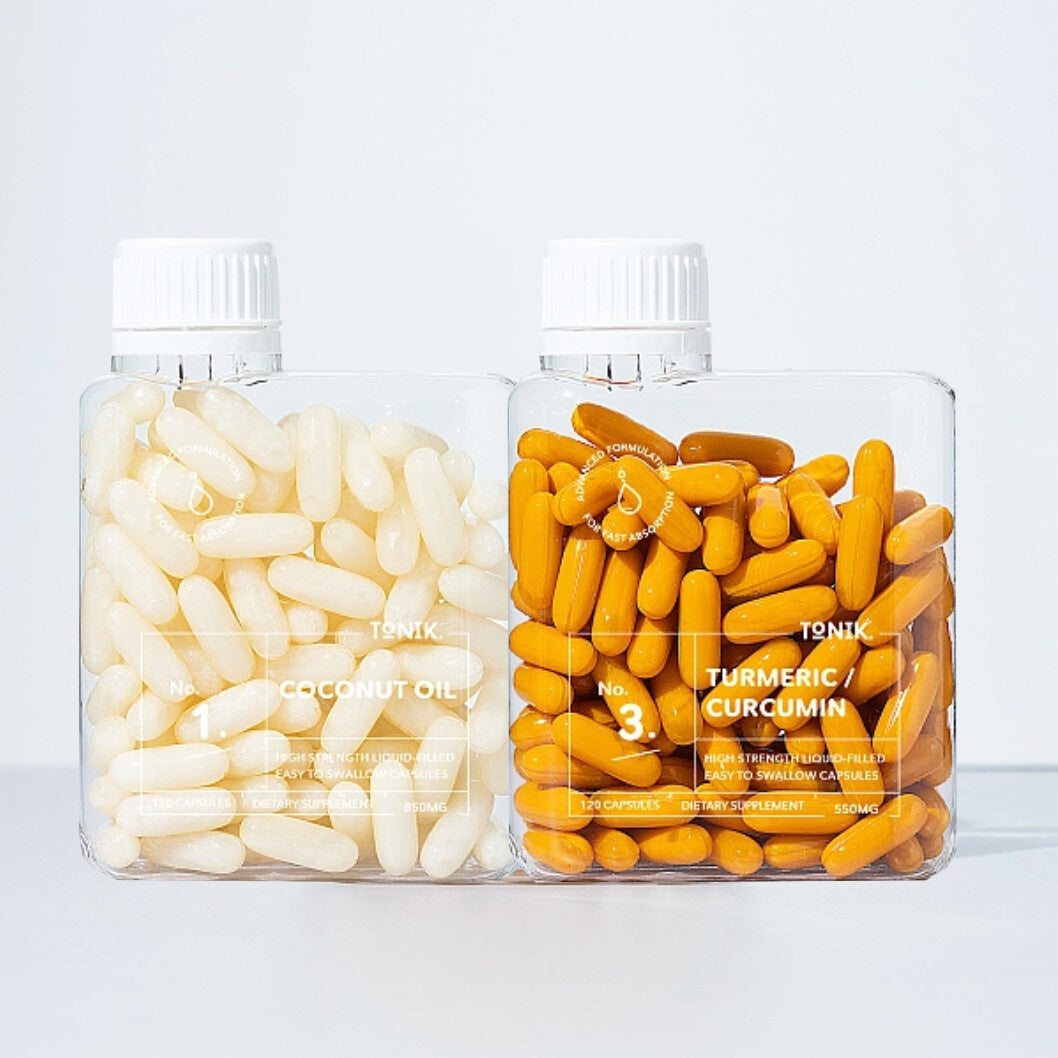 Tonik - Turmeric & Coconut Oil Duo Set